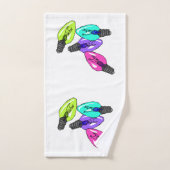 kerstverlichting bad handdoek (Handdoek)
