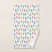 kerstverlichting bad handdoek (Handdoek)