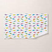 kerstverlichting bad handdoek (Handdoek)