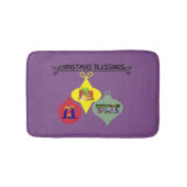 kerstverlichting badmat (Voorkant)