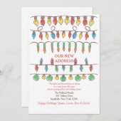 Kerstverlichting Bewegende Aankondiging (Voorkant / Achterkant)