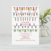 Kerstverlichting Bewegende Aankondiging (Staand voorkant)