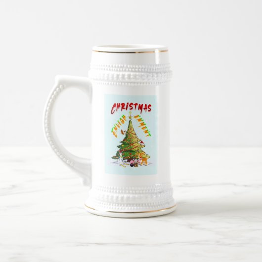 kerstverlichting bierpul (Links)