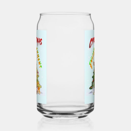 kerstverlichting blikvorm glas (Links)