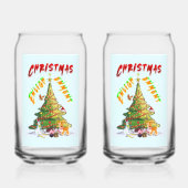 kerstverlichting blikvorm glas (Voorkant)