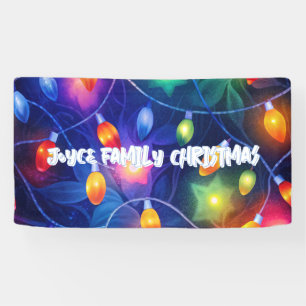 Kerstverlichting Bright Holiday grillige vrolijkhe Spandoek