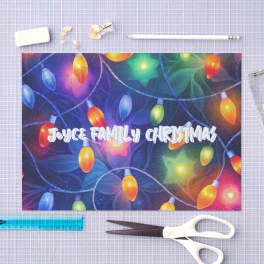 Kerstverlichting Bright Holiday grillige vrolijkhe Tissuepapier (Craft)