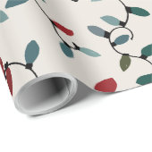 Kerstverlichting Cadeaupapier (Rol Hoek)