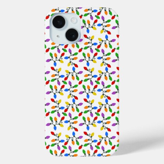 Kerstverlichting Case-Mate iPhone Case (Achterkant)