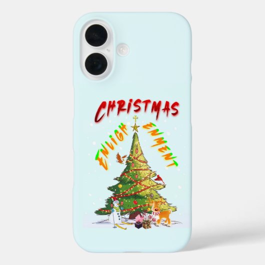 kerstverlichting Case-Mate iPhone case (Achterkant)