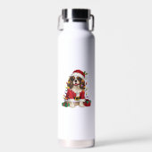 Kerstverlichting Cavalier King Charles Spaniel Hon Waterfles (Voorkant)