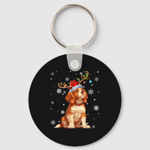 Kerstverlichting Cavalier King Charles Spaniel Ker Sleutelhanger
