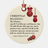 kerstverlichting | DE LANDE ZWART U | Festief Keramisch Ornament (Achterkant)