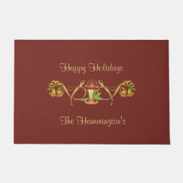 kerstverlichting deurmat