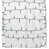 kerstverlichting douchegordijn (Voorkant)