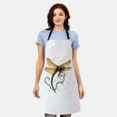 Kerstverlichting Dragonfly Schort (Gedragen)