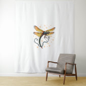 Kerstverlichting Dragonfly Wandkleed (In situ)