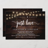 Kerstverlichting, Elopement, Niets gewoons, gewoon Kaart (Voorkant / Achterkant)