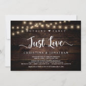 Kerstverlichting, Elopement, Niets gewoons, gewoon Kaart (Voorkant)