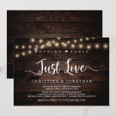 Kerstverlichting, Elopement, Niets gewoons, gewoon Kaart (Voorkant / Achterkant)