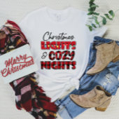 Kerstverlichting en Cosy Nights T-shirt