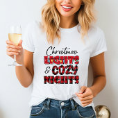 Kerstverlichting en Cosy Nights T-shirt