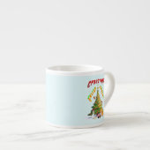 kerstverlichting espresso kop (Voorkant rechts)