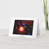 Kerstverlichting Feestdagen Kaart (Achterkant)