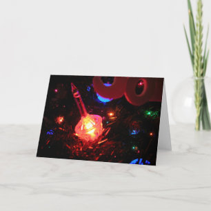 Kerstverlichting Feestdagen Kaart