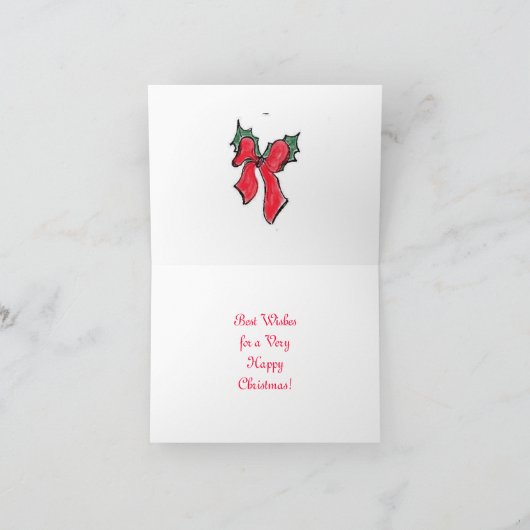 Kerstverlichting Feestdagen Kaart (Binnen)