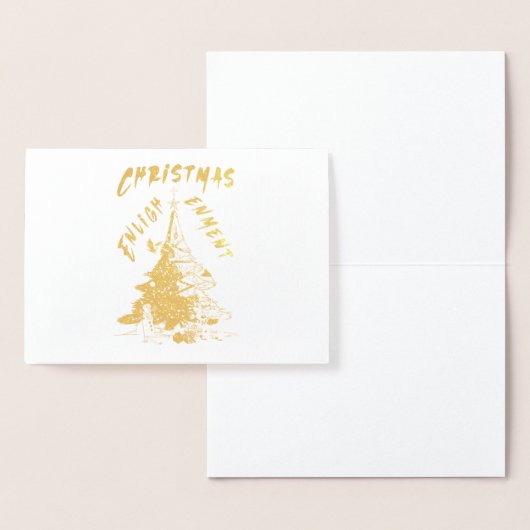 kerstverlichting folie kaarten (Display)