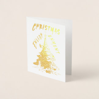 kerstverlichting folie kaarten