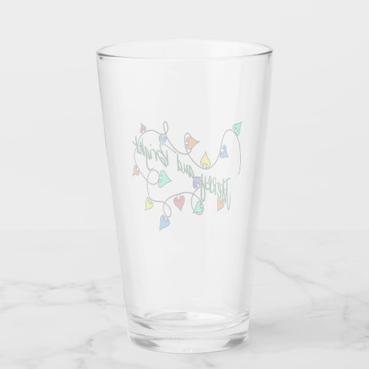 Kerstverlichting Glas (Achterkant)
