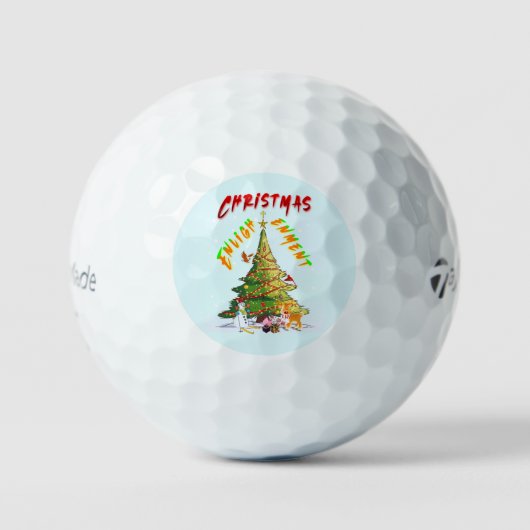 kerstverlichting golfballen (Voorkant)