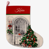 Kerstverlichting Grote Kerstsok (Voorkant)