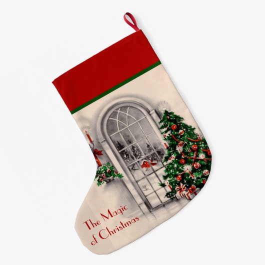 Kerstverlichting Grote Kerstsok (Achterkant (Hangend))