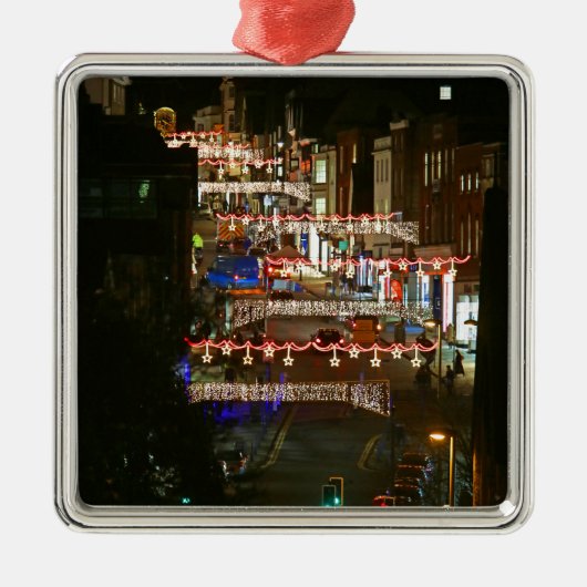 Kerstverlichting Guildford Metalen Ornament (Voorkant)