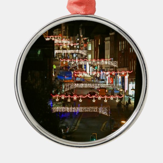 Kerstverlichting Guildford Metalen Ornament (Voorkant)