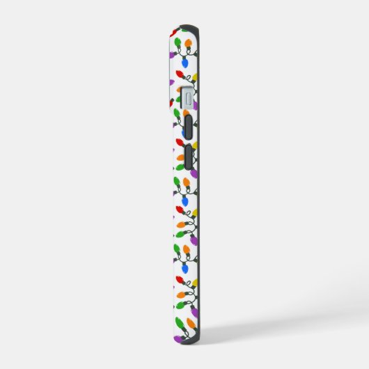 Kerstverlichting iPhone 15 Case (Linkerkant)