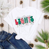 Kerstverlichting is mijn favoriete kleur Fun Women T-shirt