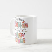 Kerstverlichting is mijn favoriete kleur koffiemok (Voorkant links)