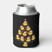 Kerstverlichting Kabouterhoed Rubber Eend Kerstboo Blikjeskoeler (Blikje Voorkant)
