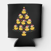 Kerstverlichting Kabouterhoed Rubber Eend Kerstboo Blikjeskoeler (Voorkant)