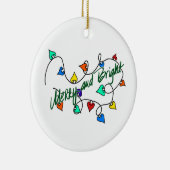 Kerstverlichting Keramisch Ornament (Rechts)