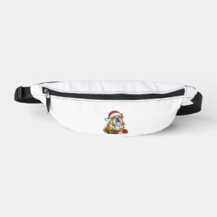 Kerstverlichting Kerstman Hoed Engels Bulldog Kers Heuptasje