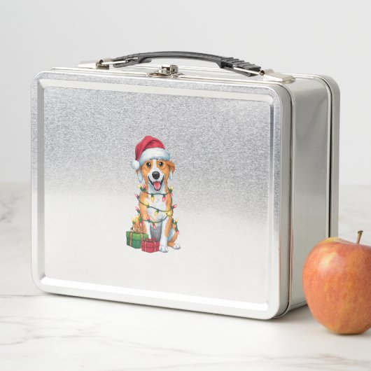 Kerstverlichting Kerstman Hoed Kanaän Hond Kerstmi (In situ)