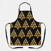 Kerstverlichting Kerstman Hoed Rubber Eend Kerstbo Schort (Voorkant)