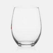 Kerstverlichting Kerstman Hoed Teckel Hond Kerstmi Wijnglas Zonder Voet (Links)