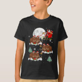 Kerstverlichting — Kerstman — Wooly Mammoth Chr T-shirt (Voorkant)