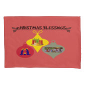 kerstverlichting kussensloop (Voorkant-Links)